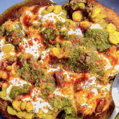 Aloo Tikki Chaat