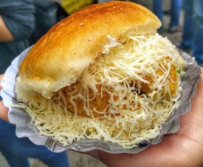 Cheese Vada Pav